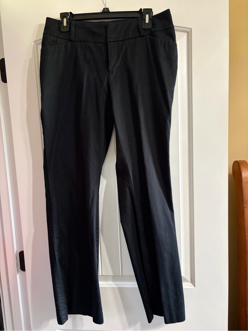 Mossimo Supply Co. Black Straight-Leg Dress Pants